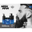 Nish Man Fresh Active Shaving Gel (Blue) borotvagél 400ml