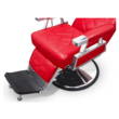 Barber Chair - borbélyszék "Downtown" Red