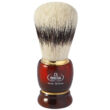 Omega Pure Bristle Shaving Brush with stand – badger effect