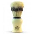 Omega Pure Bristle White Shaving Brush with Stand 23mm