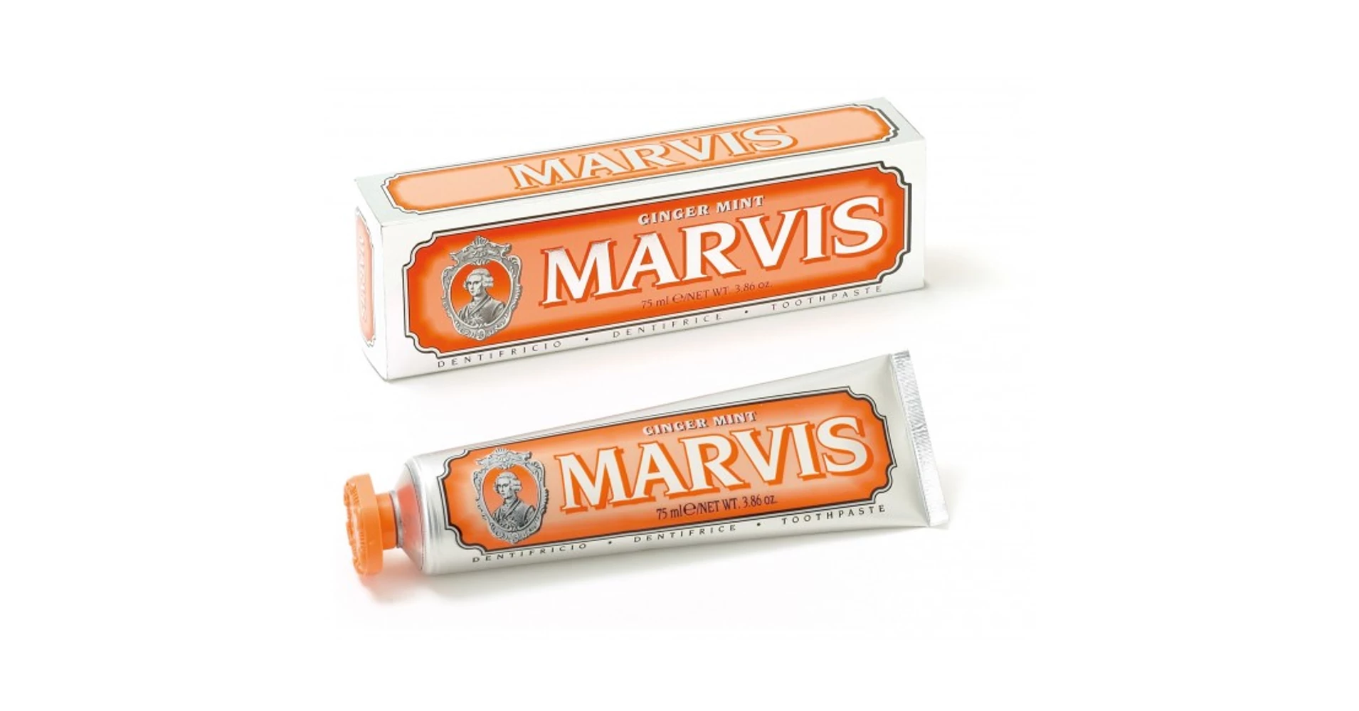 Marvis Ginger Mint Toothpaste 85ml - BARBERdepo Online Store