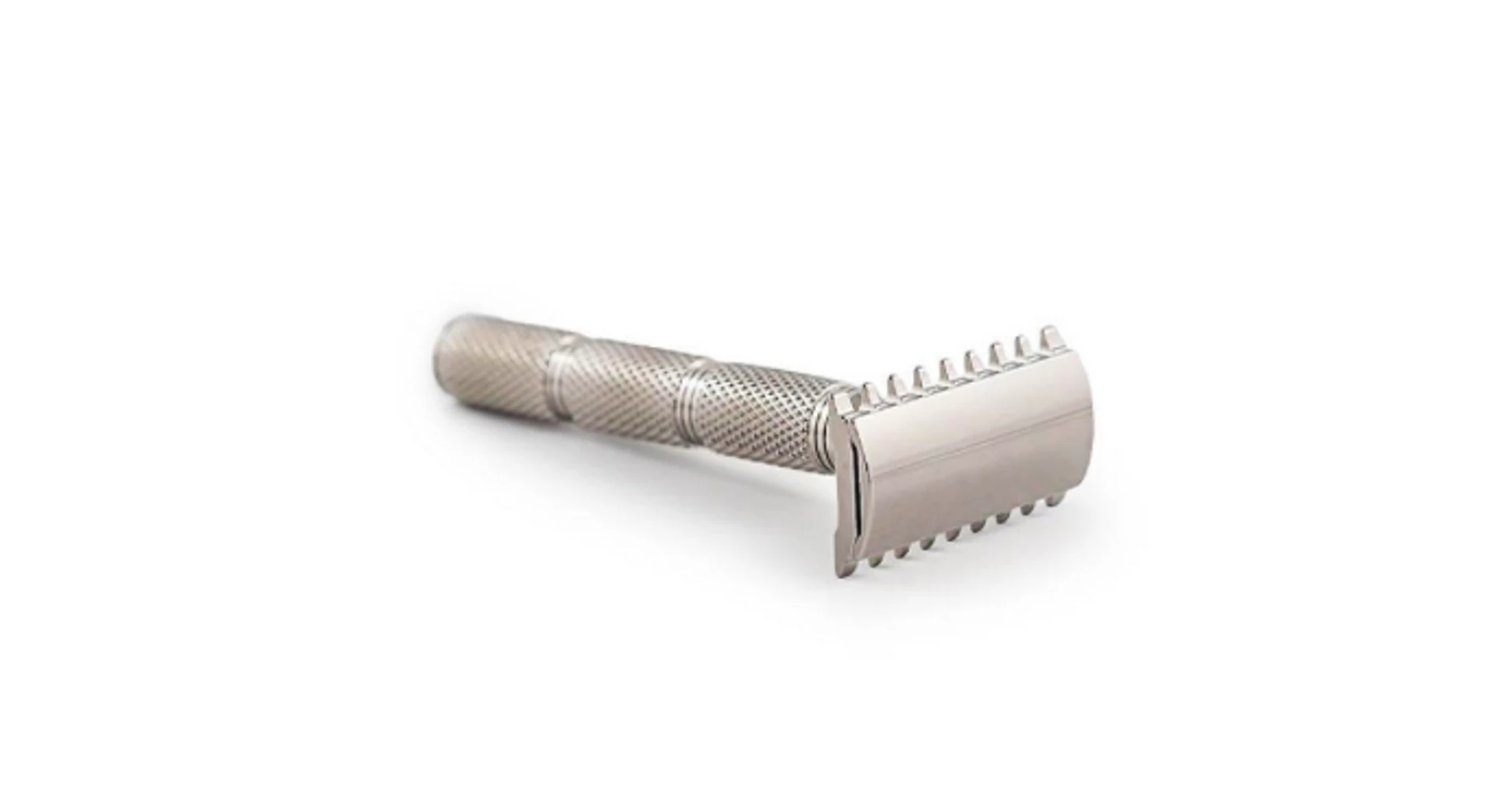 RazoRock DE Safety Razor - Game Changer 84-P Open Comb Super Knurl
