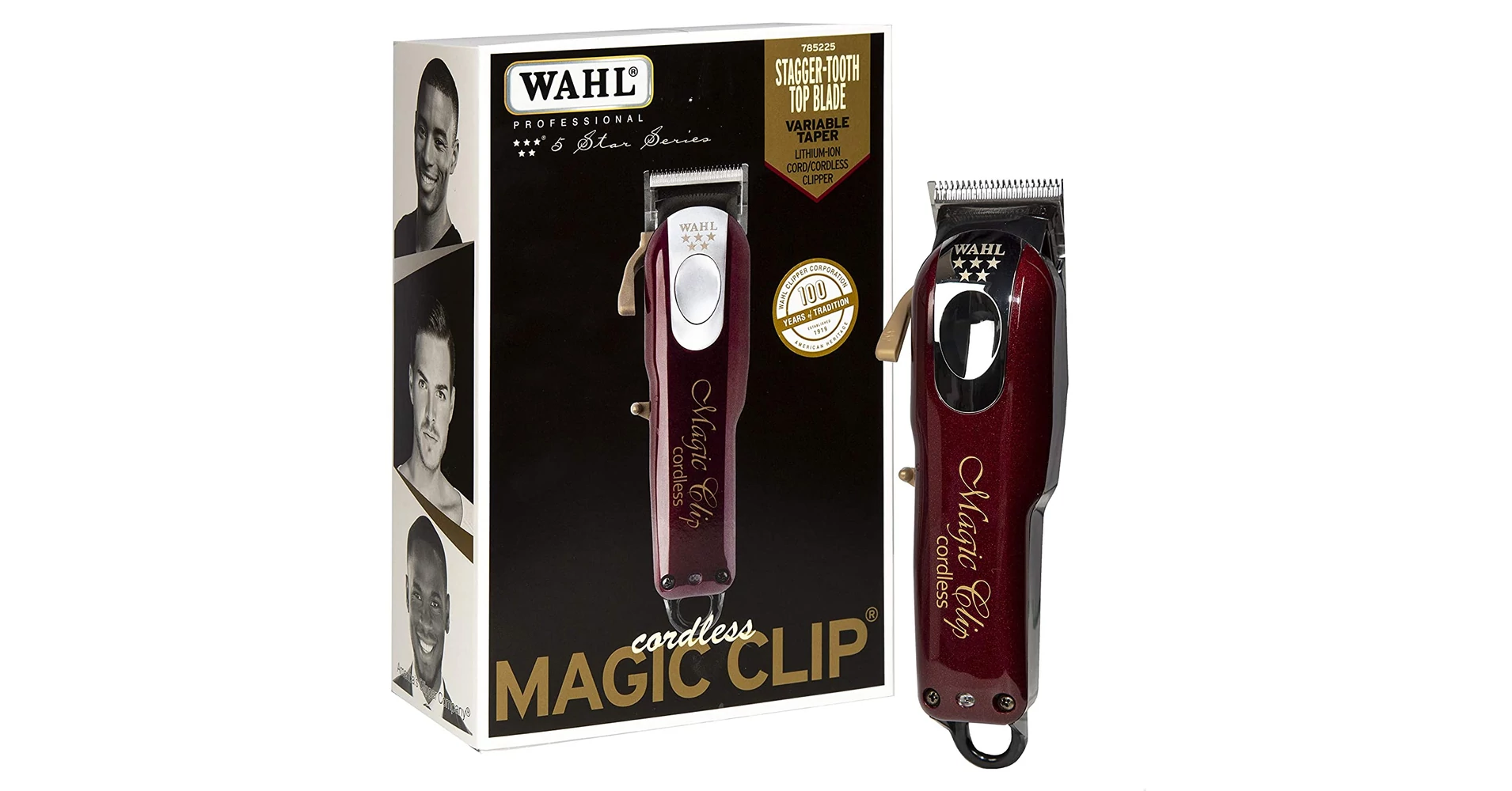 Wahl Professional 5 Star Edition Cordless Magic Clip,Hair Clippers for Men outlets