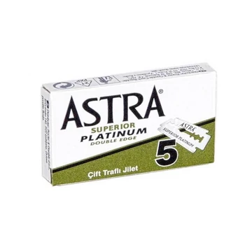 Astra Superior Platinum DE razor blades (5pcs)