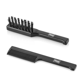 Proraso Moustache & Beard Brush and Comb Set
