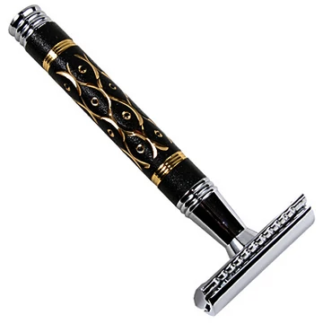 Parker 65R Traditional Embossed Duo Colour Safety Razor