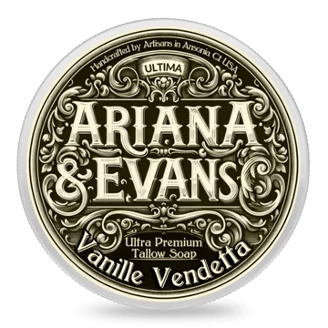 Ariana & Evans Shaving Soap Vanille Vendetta Ultra Premium 118ml