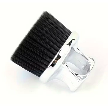 Barber - Pro Series Knuckle Fade Brush (Silver)