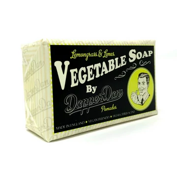 Dapper Dan Lemongrass & Limes Vegetable Soap 190g