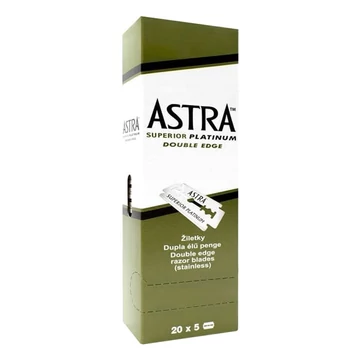 Astra Superior Platinum DE Razor Blades borotva penge 100db (20x5)