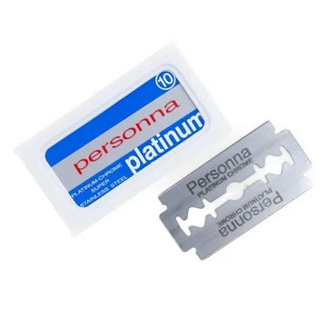 Personna DE Razor Blades Stainless Steel Platinum borotva penge (10db/csom)