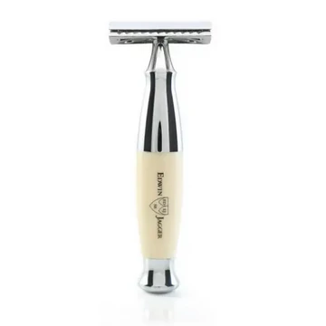 Edwin Jagger R367CRSR Ivory/Chrome Safety Razor
