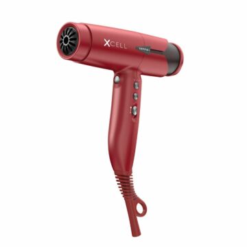 Gamma Piu X-CELL Limited Edition Red Hairdryer