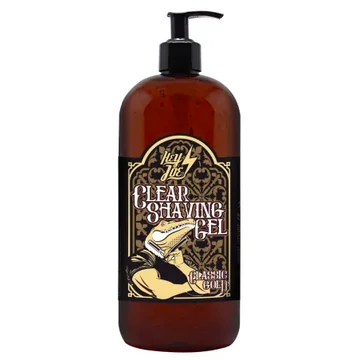 Hey Joe! Clear Shaving Gel XXL Classic Gold 1000ml (Pro Size)