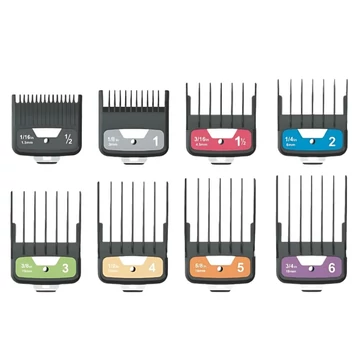 Kiepe Hepike Comb Set (8 pcs) (Metal - for Clipper) toldófésű szett