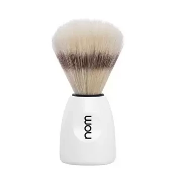 Mühle Nom Shaving Brush Lasse Pure Bristle (White) 21mm