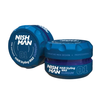 Nish Man Hair Styling Wax (01) GumGum 150ml