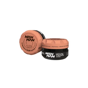 Nish Man Hair Styling Pliable Matte Wax (M6) Inca Inchi 100ml