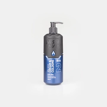 Nish Man After Shave Balm Cream&Cologne 2in1 (02) Arctic Blue 400ml (Pro Size)