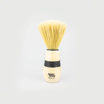 Nish Man Neck Brush (954) Synthetic Bristle