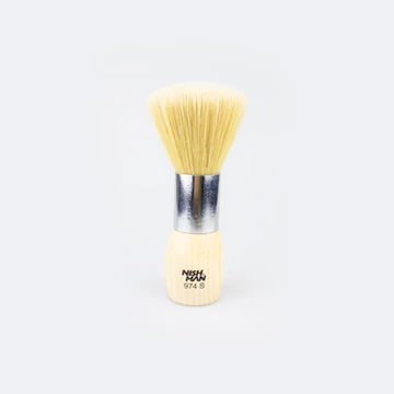 Nish Man Neck Brush (974) Synthetic Bristle