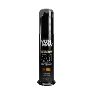 Nish Man Hair Styling Molding Paste (A1) Matte Look 100ml