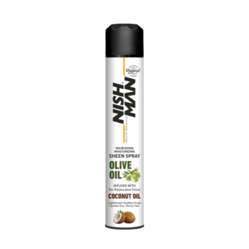 Nish Man Olive Oil - Coconut OIl tápláló hajfény spray 400ml