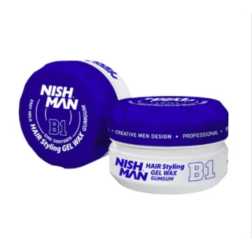 Nish Man Aqua Gel Wax (B1) Gum Gum 150ml