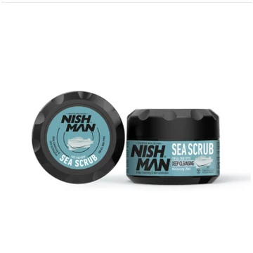 Nish Man Face & Body Sea Scrub arc- és testradír 300ml
