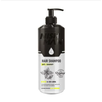 Nish Man Hair Shampoo - Anti Dandruff XL Size sampon 480ml