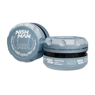 Nish Man hajformázó (M12) Sea Salt Matte Wax 100ml