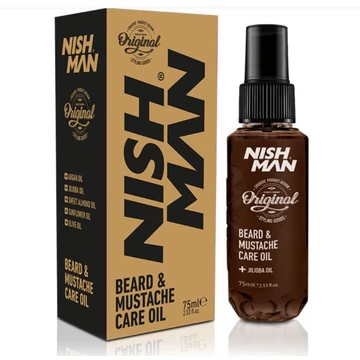 Nish Man Beard & Mustache Care Oil 75ml