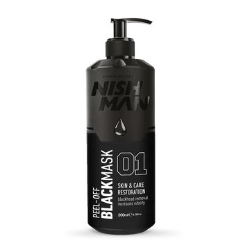 Nish Man Peel-Off Black Mask 200ml