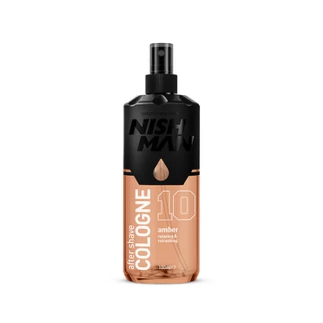 Nish Man After Shave Lotion Cologne 10 Amber 100ml