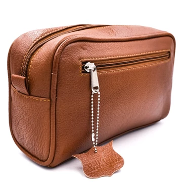 Parker TBSADDLE Travel/Dopp Kit Leather Bag neszeszer