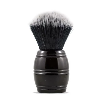 RazoRock 24 Barrel Shaving Brush - With Tuxedo Plissoft Synthetic Knot