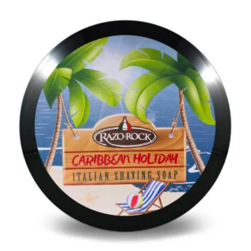 Razorock Caribbean Holiday Shaving Soap 150mll