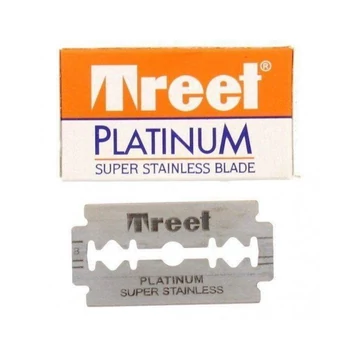 Treet (DE) Platinum Super Stainless Razor Blades (5 pcs)