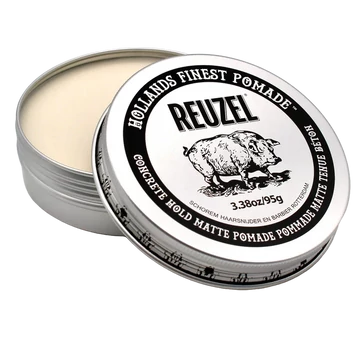Reuzel Pomade Concrete Hold - Matte Finish, Strong Hold hajformázó 95g