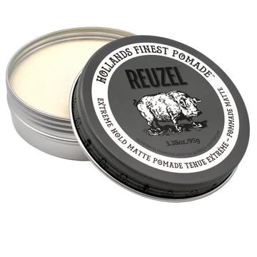 Reuzel Pomade Extreme Hold - Matte Finish, Strong Hold hajformázó 95g