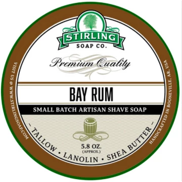 Stirling Shaving Soap Bay Rum 170ml