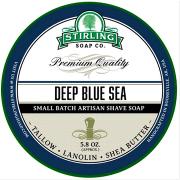Stirling Shaving Soap Deep Blue Sea 170ml