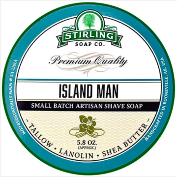 Stirling Shaving Soap Island Man 170ml