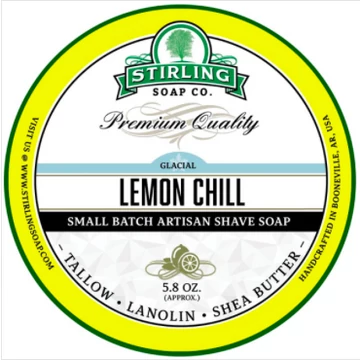 Stirling Shaving Soap Lemon Chill (glacial)170ml