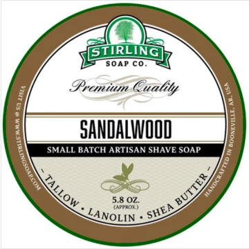 Stirling Shaving Soap Sandalwood 170ml
