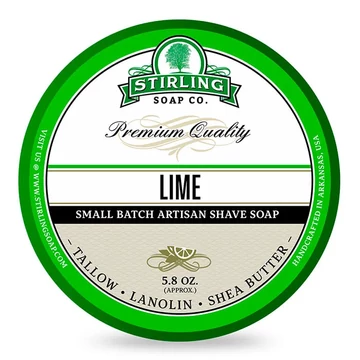 Stirling Shaving Soap Lime 170ml
