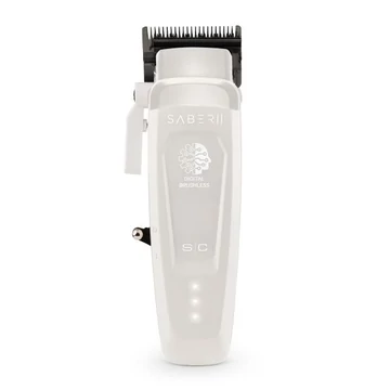 StyleCraft Saber II Professional Metal Clipper (white) hajvágó gép 7200rpm