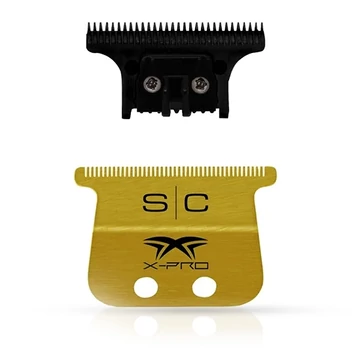 StyleCraft Replacement The One + Wide X-pro - Gold Titanium DLC Trimmer Blade Set