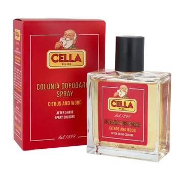 Cella Milano After Shave Cologne Spray Citrus & Wood 100ml