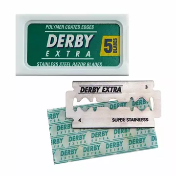 Derby Extra (DE) Double Edged Razor Blades borotvapenge (5db-os csomag)
